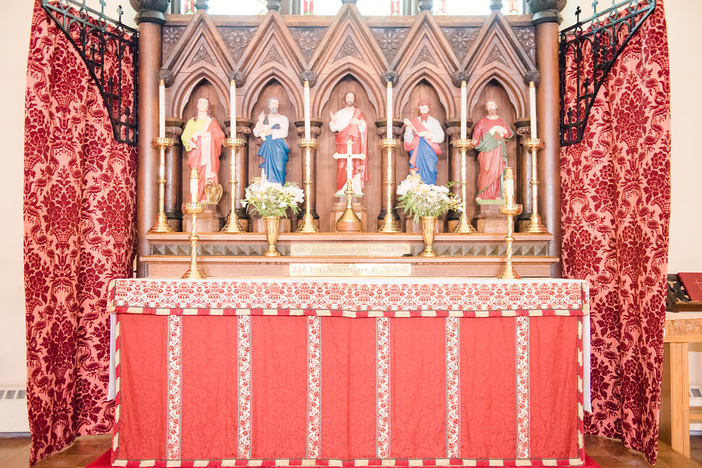 St. Peter's Cathedral Altar on the Feast of Pentecost